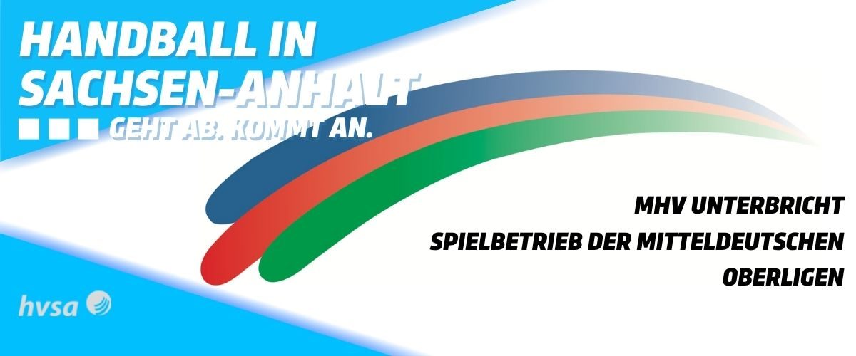 Handball-Verband unterbricht Spielbetrieb der Mitteldeutschen Oberligen