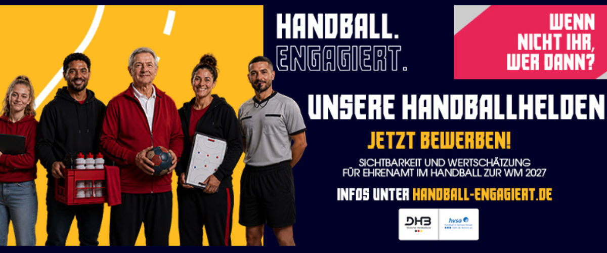 Gesucht: Unsere Handballhelden!